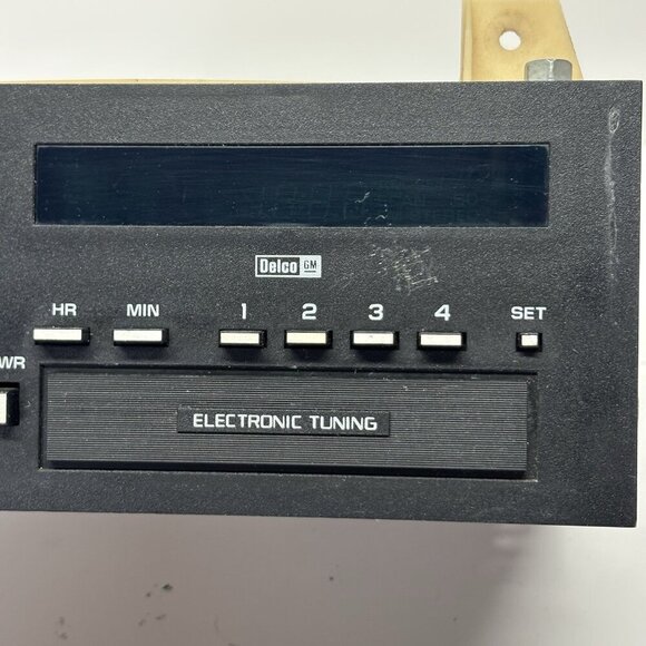 VTG GM Delco FM AM Radio Cassette Tape Player Chevy Car Stereo UNTESTED - Picture 5 of 11